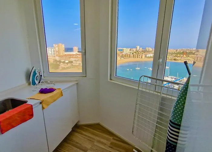 Апартаменти Atico De Lujo Vistas Dos Mares *